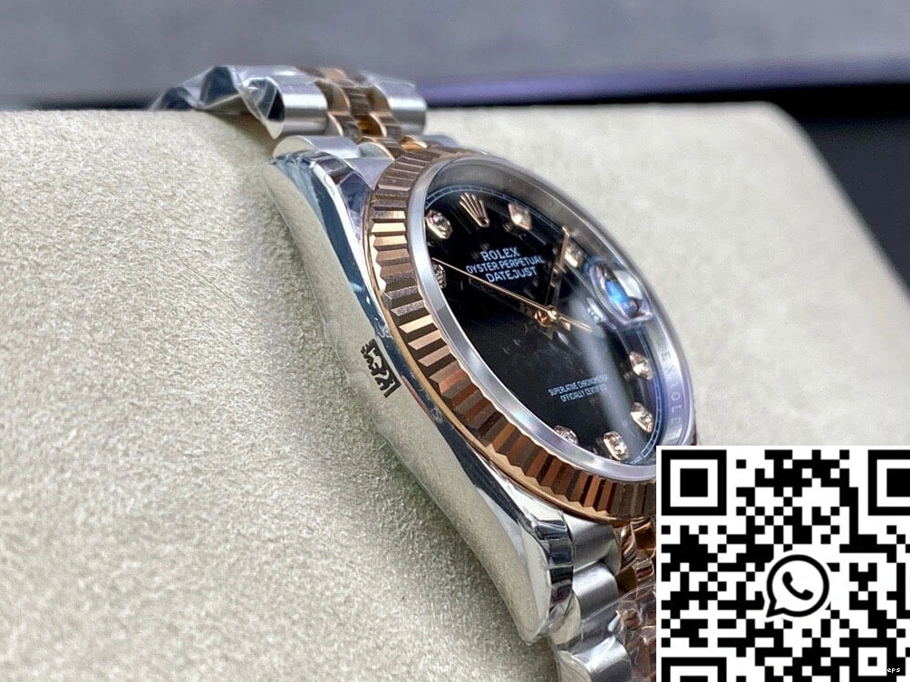 Diamond-set Factory EW M126231-0019 Rolex Dial Datejust 0211